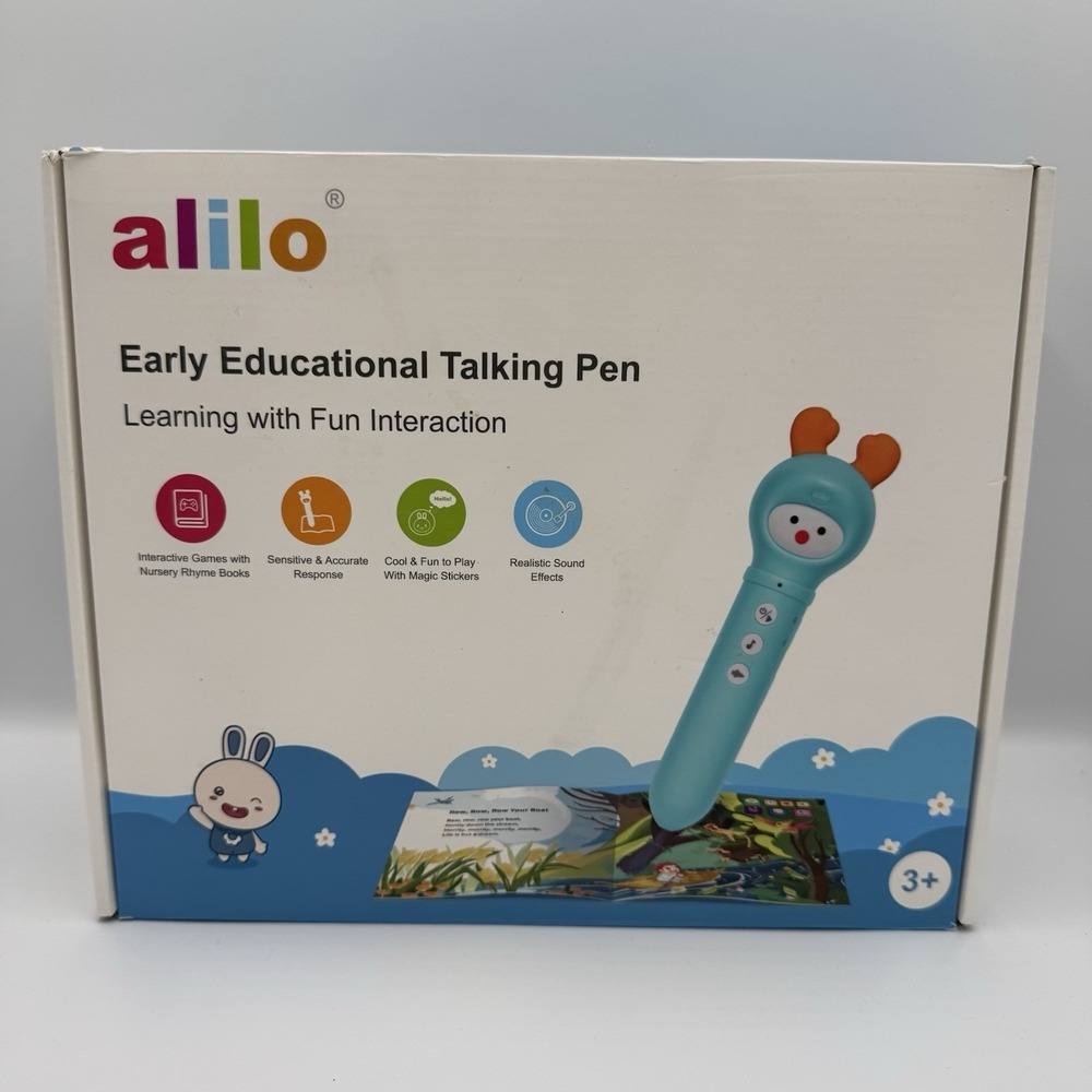Alilo Early Educational Talking Pen - Learn to Read, Interactive Books & Games